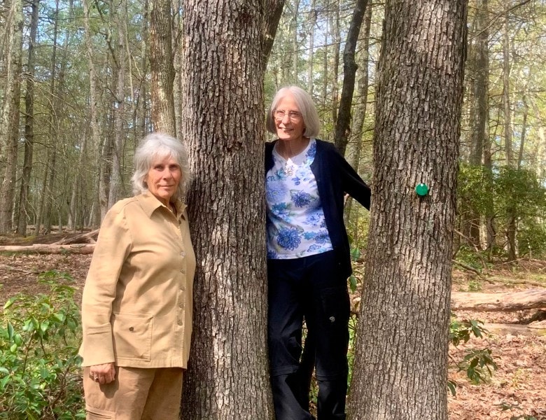 Susan Kelsey with her Sister