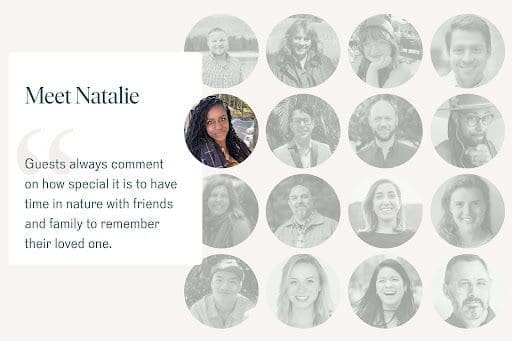 Meet Natalie, a memorial specialist at Better Place Forests.